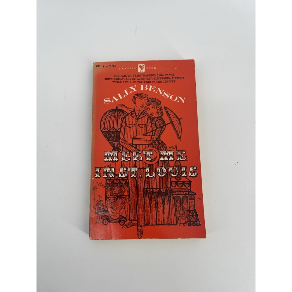 Meet Me in St Louis PB Sally Benson‎ Bantam 1958 Vintage Made in USA